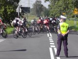 policja zabezpiecza Tour de Rybnik 2016